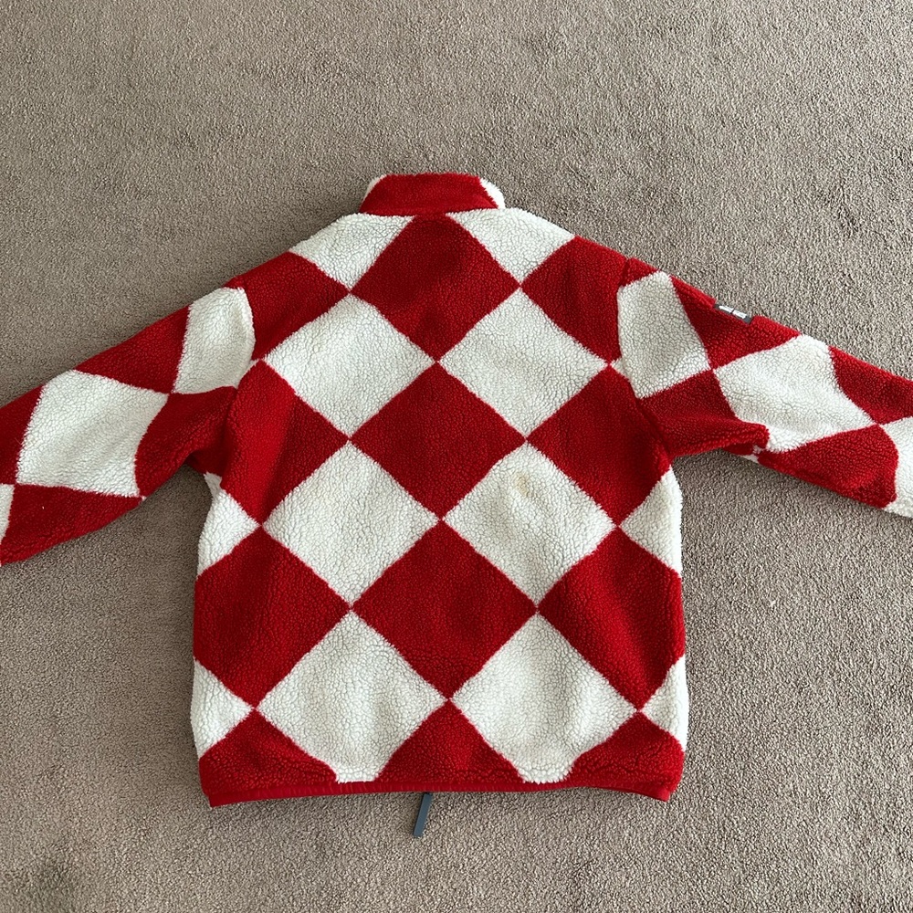 Rowing Blazers Harlequin DeepPile Sherpa “Jockey” F… Gem